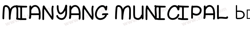 MIANYANG MUNICIPAL B字体转换